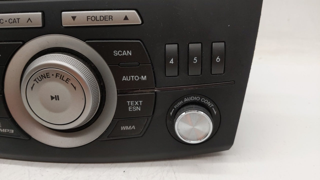 2010-2010 Mazda 3 Am Fm Cd Player Radio Receiver 239800 - Oemusedautoparts1.com