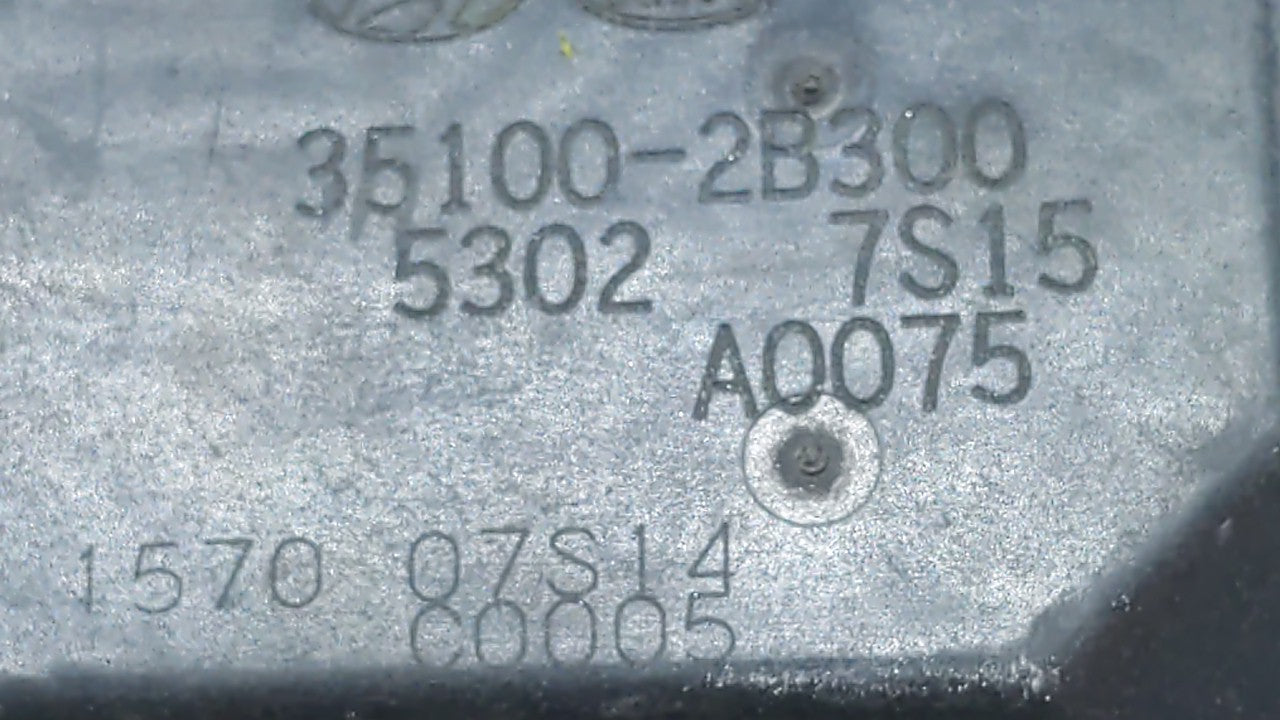 2012-2019 Kia Soul Throttle Body P/N:5302-1S02 35100-2B300 Fits 2012 2013 2014 2015 2016 2017 2018 2019 OEM Used Auto Parts - Oemusedautoparts1.com