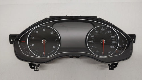 2012-2013 Audi A7 Instrument Cluster Speedometer Gauges P/N:4G8 920 982 Fits 2012 2013 2014 2015 OEM Used Auto Parts