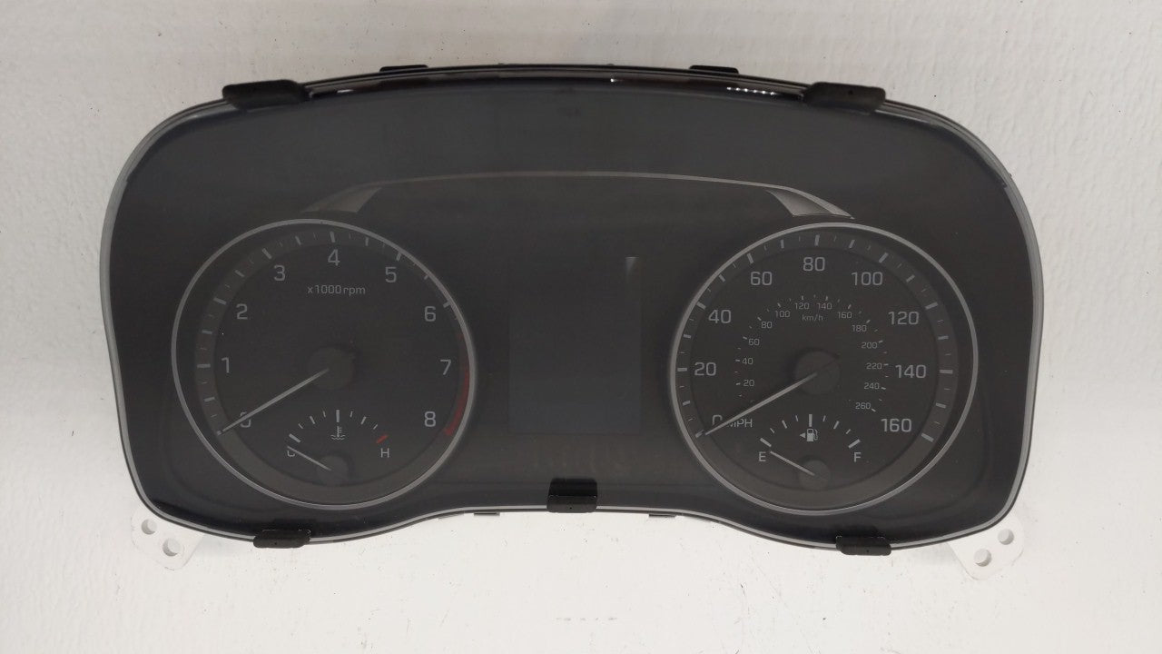 2017-2018 Hyundai Elantra Instrument Cluster Speedometer Gauges P/N:94011-F3012 94011-F3010 Fits 2017 2018 OEM Used Auto Parts - Oemusedautoparts1.com