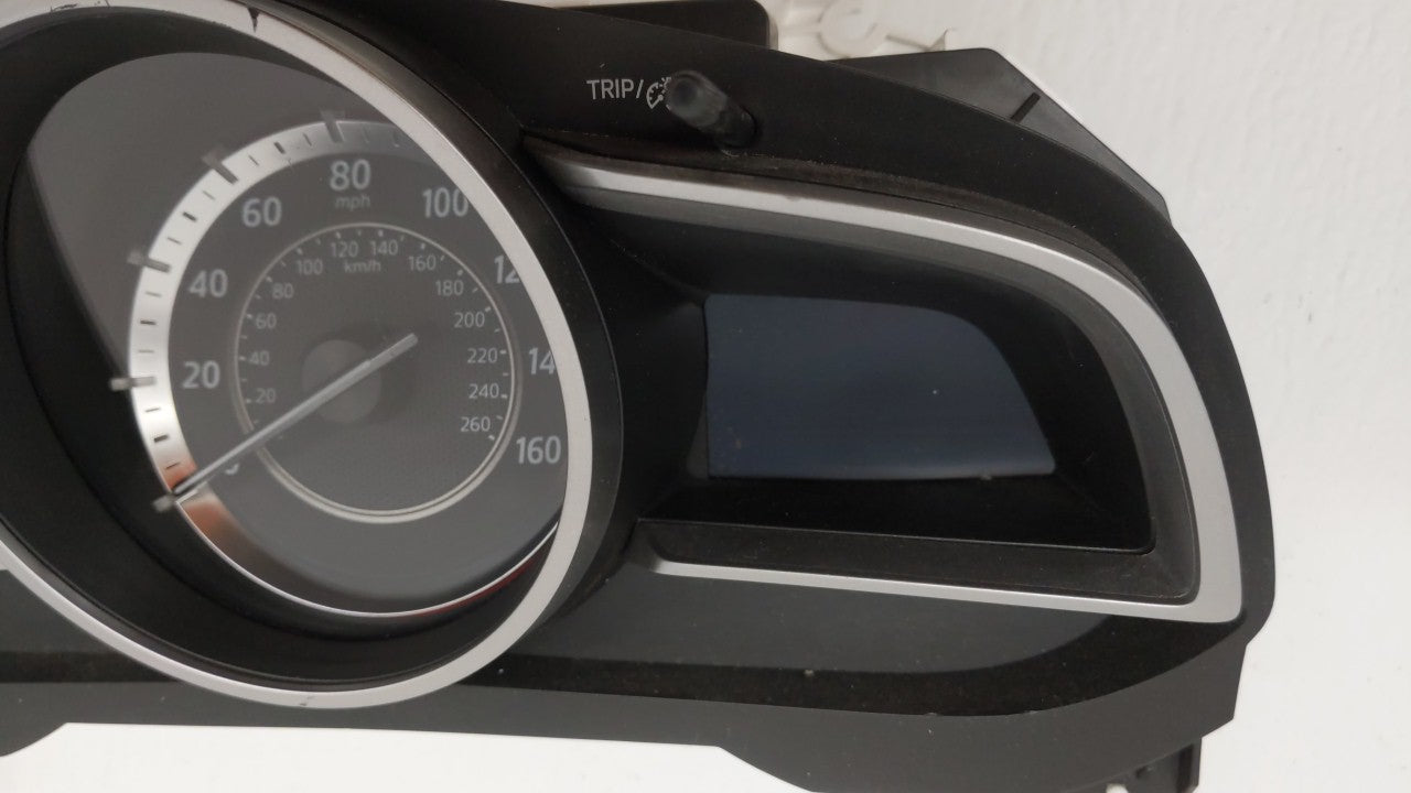 2014 Mazda 3 Instrument Cluster Speedometer Gauges P/N:BHN1F BJS9C Fits OEM Used Auto Parts - Oemusedautoparts1.com