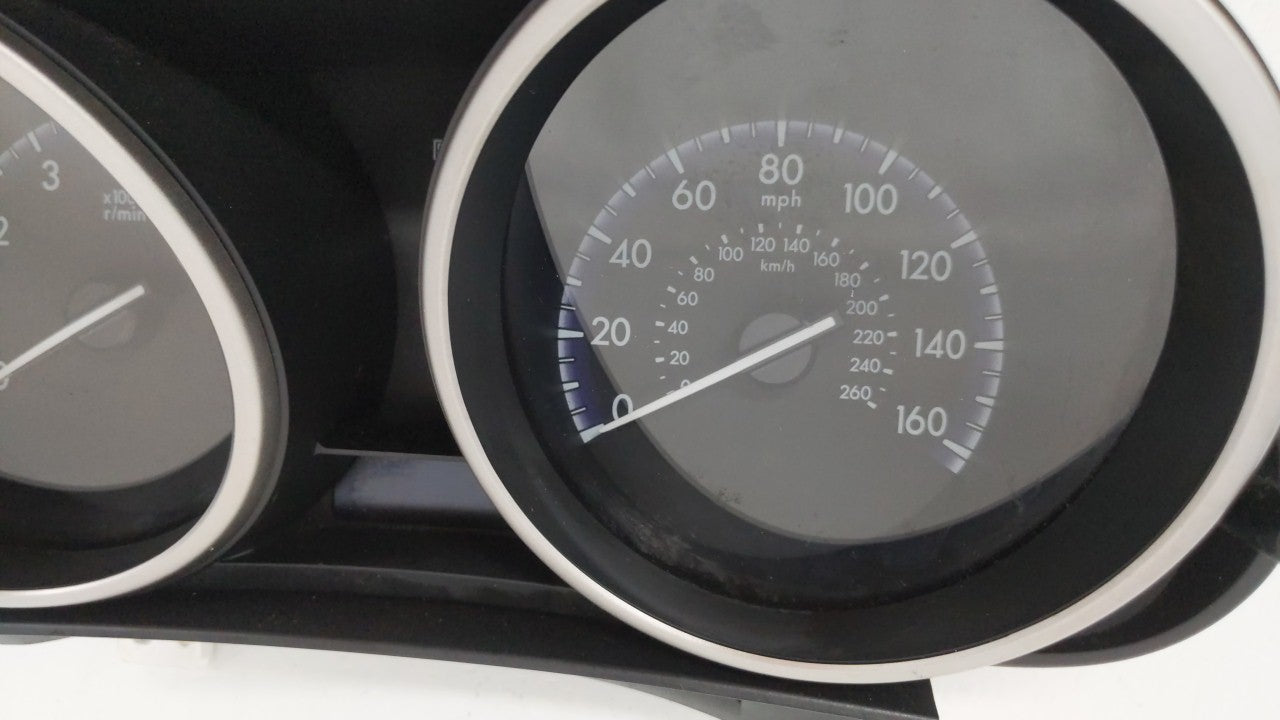 2012-2013 Mazda 3 Instrument Cluster Speedometer Gauges P/N:66 BGW4 J Fits 2012 2013 OEM Used Auto Parts - Oemusedautoparts1.com