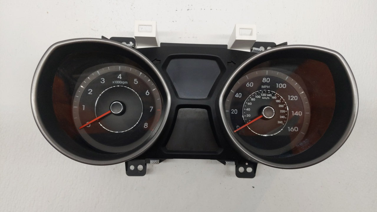 2014-2016 Hyundai Elantra Instrument Cluster Speedometer Gauges P/N:94004-3Y010 Fits 2014 2015 2016 OEM Used Auto Parts - Oemusedautoparts1.com