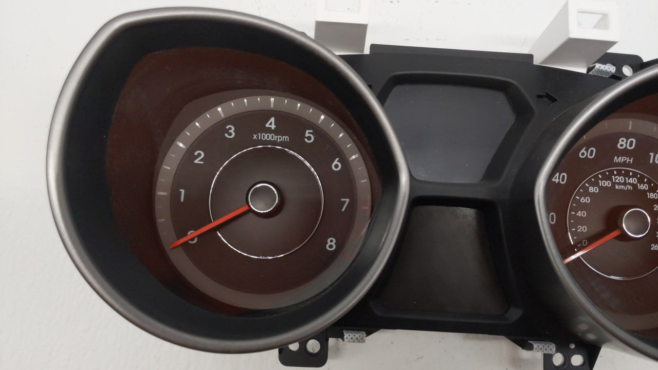 2014-2016 Hyundai Elantra Instrument Cluster Speedometer Gauges P/N:94004-3Y010 Fits 2014 2015 2016 OEM Used Auto Parts - Oemusedautoparts1.com