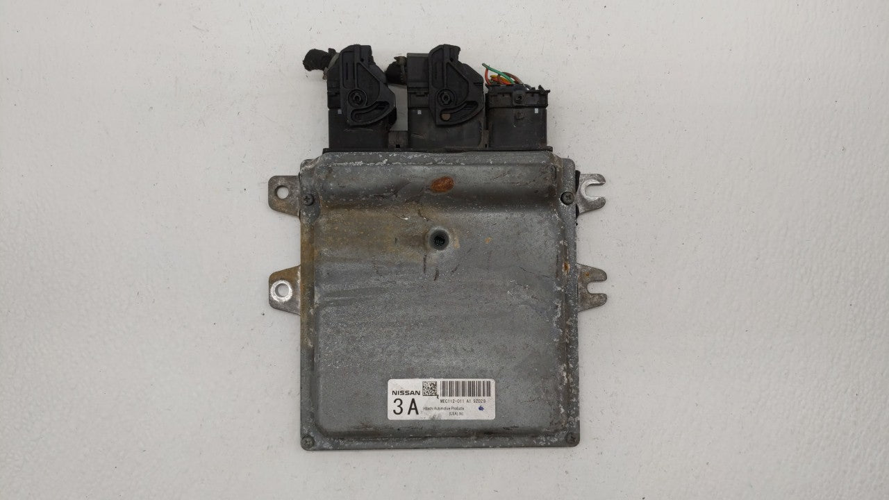 2010 Nissan Altima PCM Engine Computer ECU ECM PCU OEM P/N:MEC114-011 MEC112-011 A1 Fits OEM Used Auto Parts - Oemusedautoparts1.com