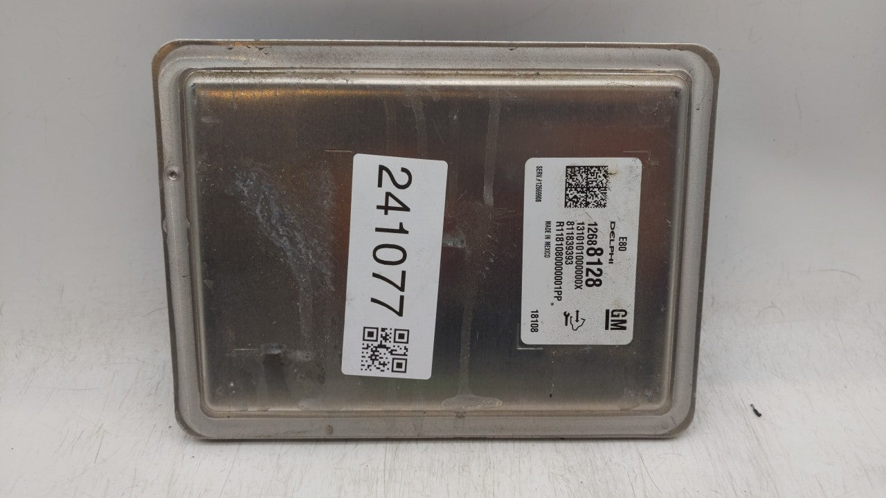 2017-2018 Chevrolet Cruze PCM Engine Computer ECU ECM PCU OEM P/N:12676683 12697837 Fits 2017 2018 2019 OEM Used Auto Parts - Oemusedautoparts1.com