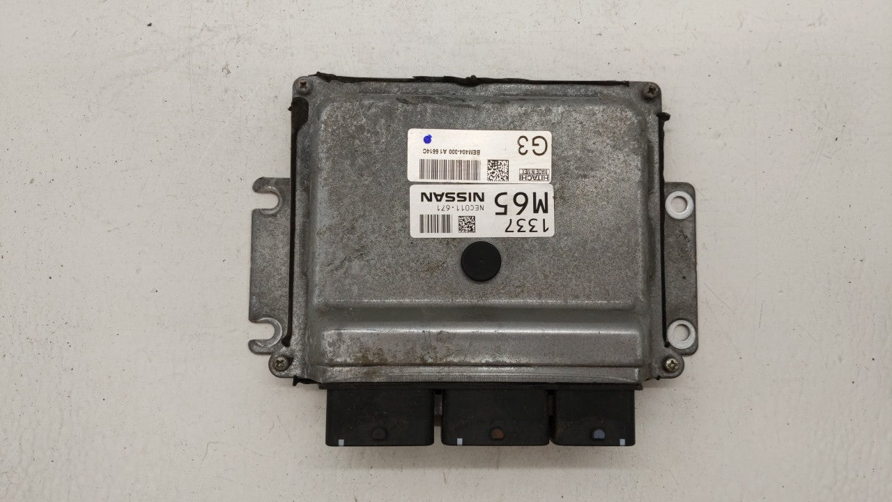 2013-2015 Nissan Sentra PCM Engine Computer ECU ECM PCU OEM P/N:BEM404-300 A1 NEC001-666 Fits 2013 2014 2015 OEM Used Auto Parts - Oemusedautoparts1.com