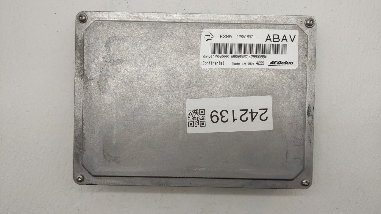 2013-2016 Buick Regal PCM Engine Computer ECU ECM PCU OEM P/N:12657781 12651807 Fits 2013 2014 2015 2016 OEM Used Auto Parts - Oemusedautoparts1.com