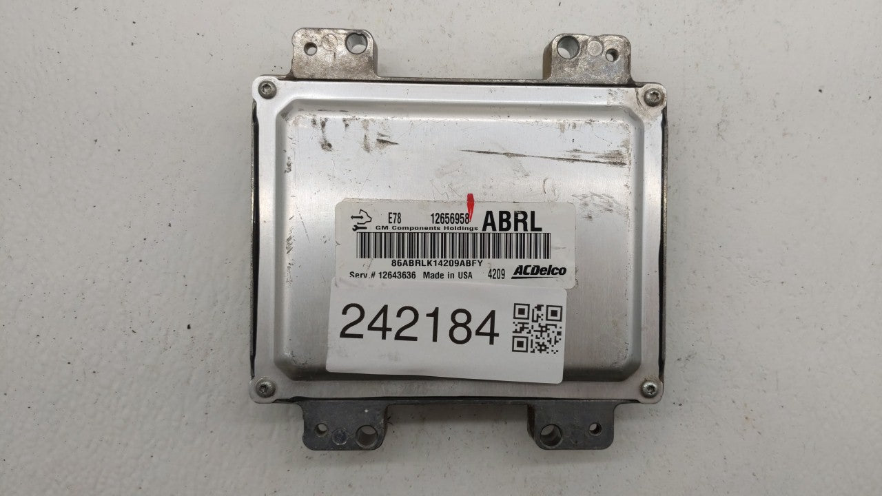 2013-2016 Buick Encore PCM Engine Computer ECU ECM PCU OEM P/N:12669749 12662593 Fits 2011 2012 2013 2014 2015 2016 OEM Used Auto Parts - Oemusedautoparts1.com