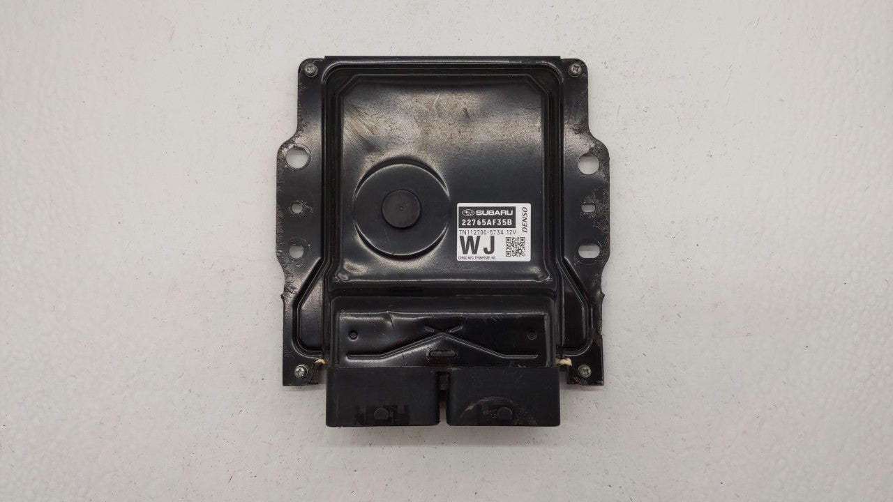 2015 Subaru Legacy PCM Engine Computer ECU ECM PCU OEM P/N:22765AF35B 22765AF36B Fits OEM Used Auto Parts - Oemusedautoparts1.com