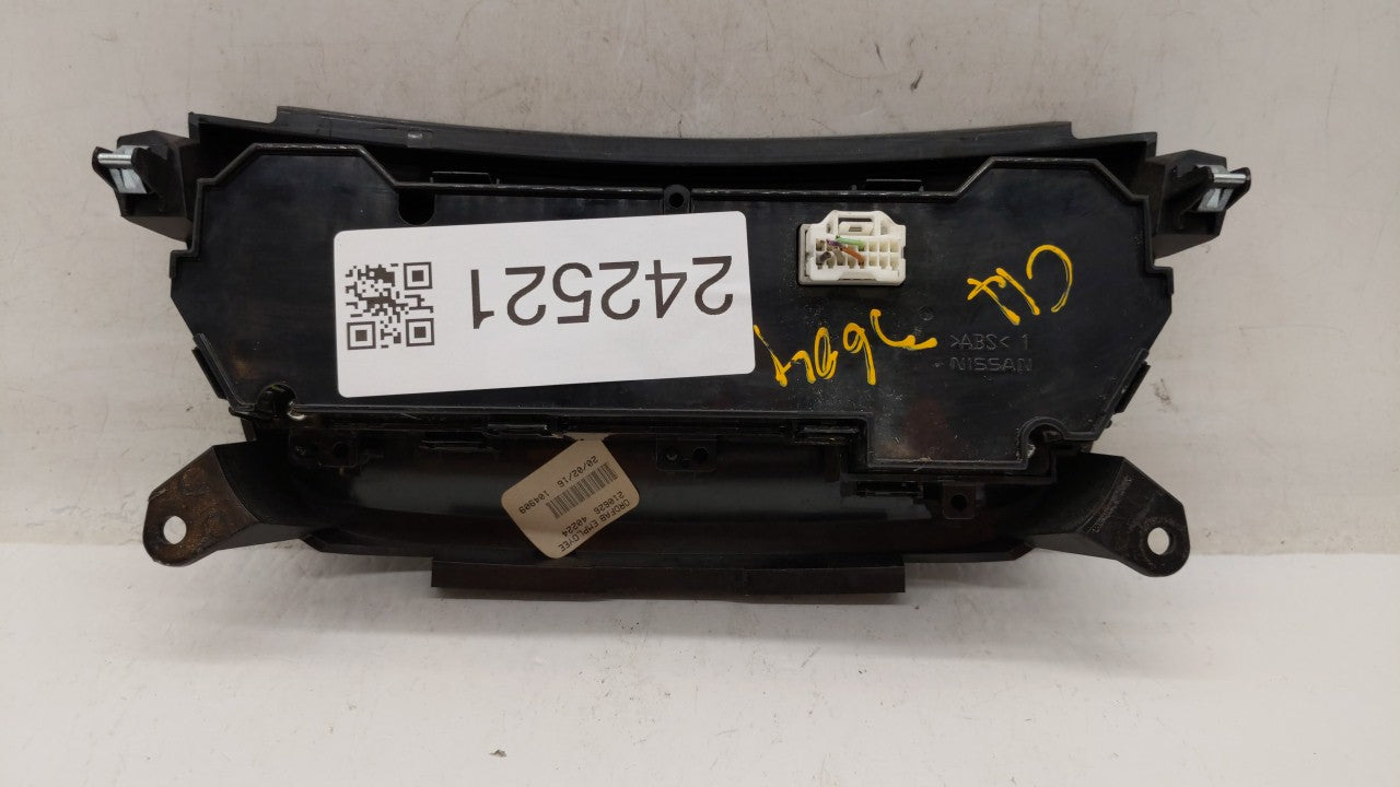 2015-2017 Nissan Sentra Climate Control Module Temperature AC/Heater Replacement P/N:275004AF2B 275004AT2A Fits 2015 2016 2017 OEM Used Auto Parts - Oemusedautoparts1.com