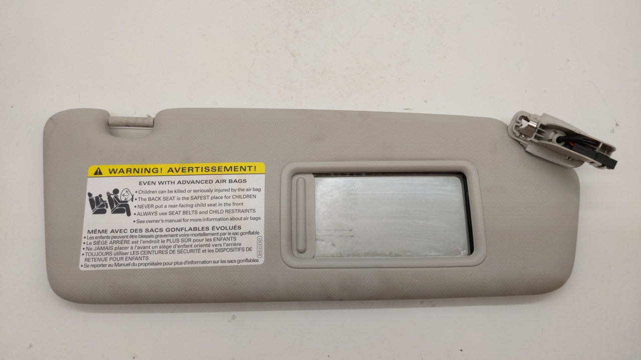 2009-2012 Audi A4 Quattro Sun Visor Shade Replacement Passenger Right Mirror Fits 2009 2010 2011 2012 OEM Used Auto Parts - Oemusedautoparts1.com