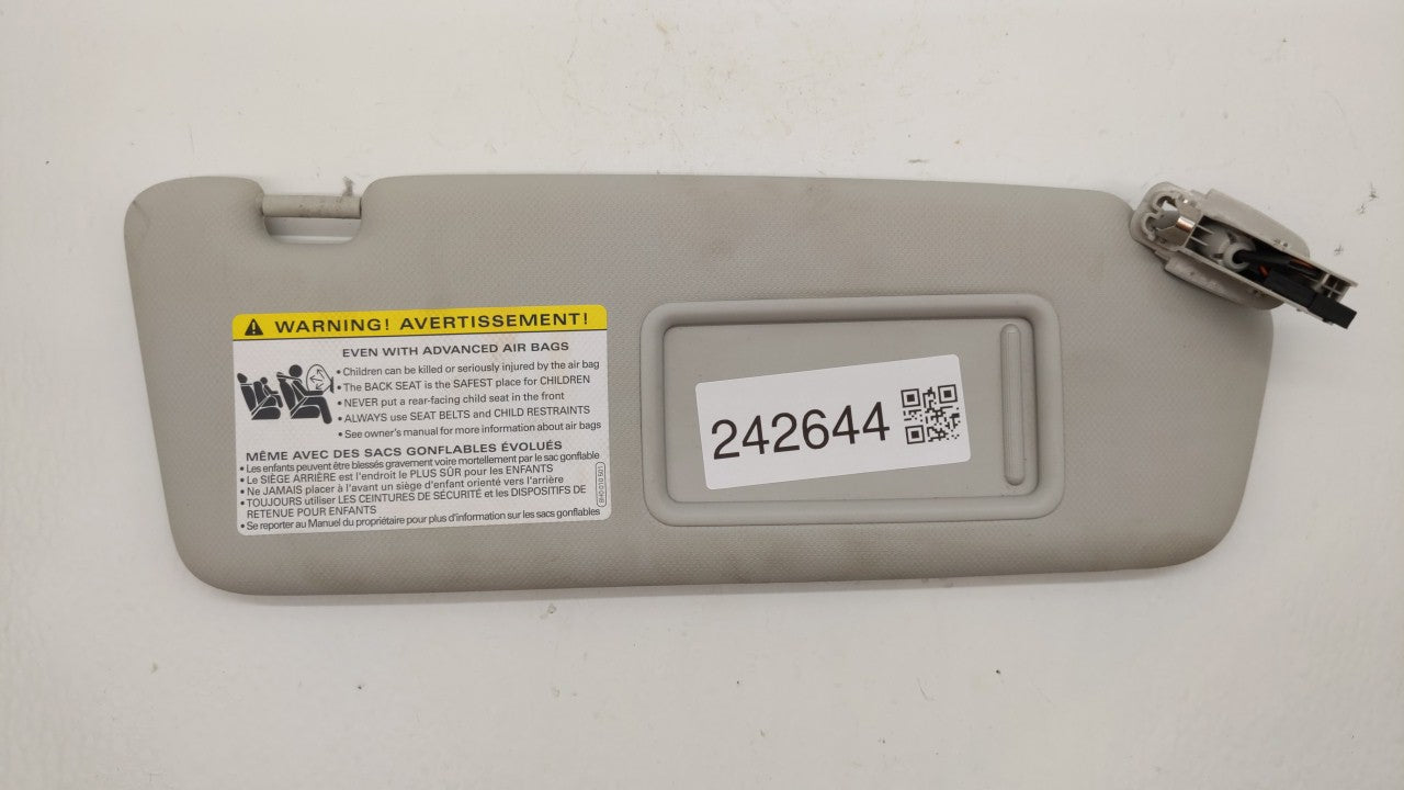 2009-2012 Audi A4 Quattro Sun Visor Shade Replacement Passenger Right Mirror Fits 2009 2010 2011 2012 OEM Used Auto Parts - Oemusedautoparts1.com