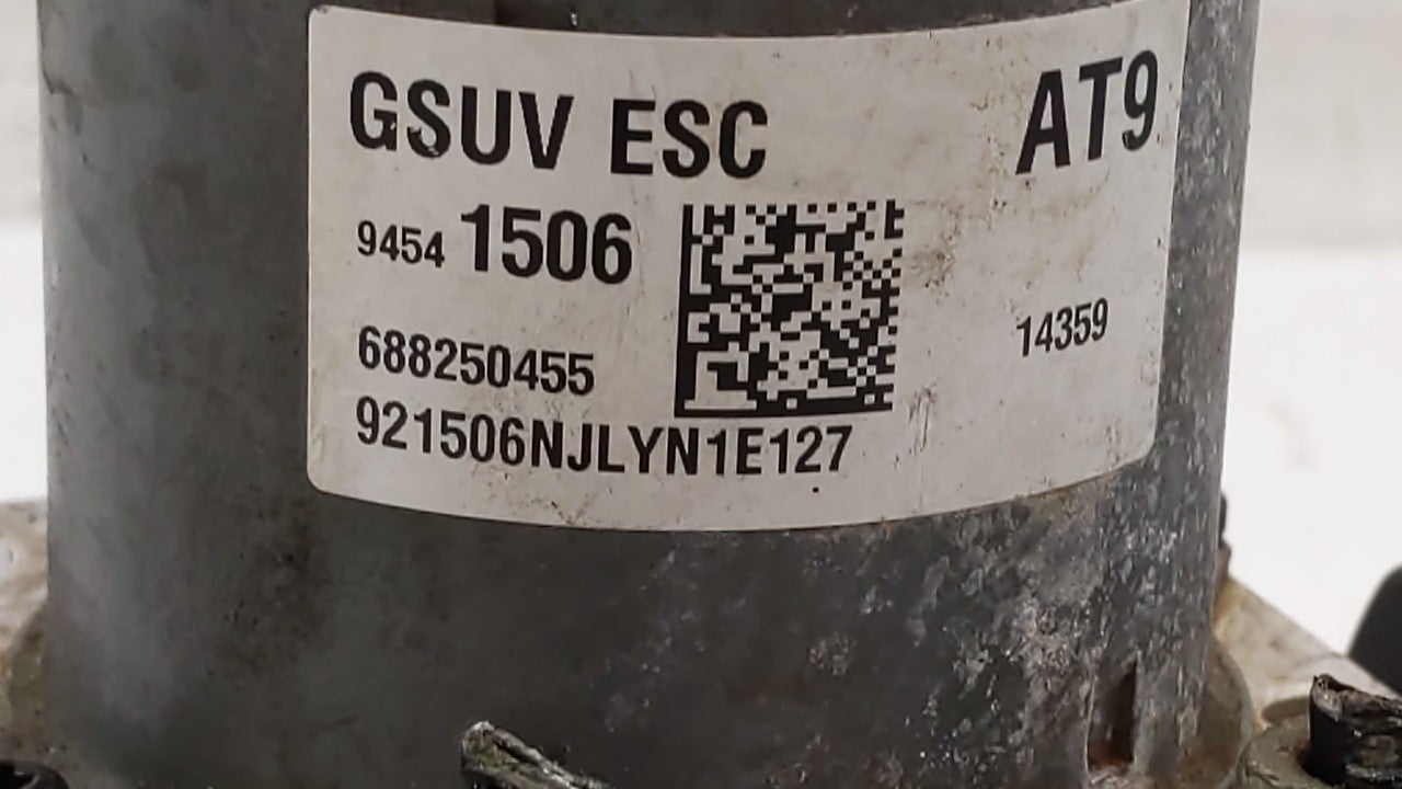 2015 Chevrolet Trax ABS Pump Control Module Replacement P/N:94541506 688250455 Fits OEM Used Auto Parts - Oemusedautoparts1.com