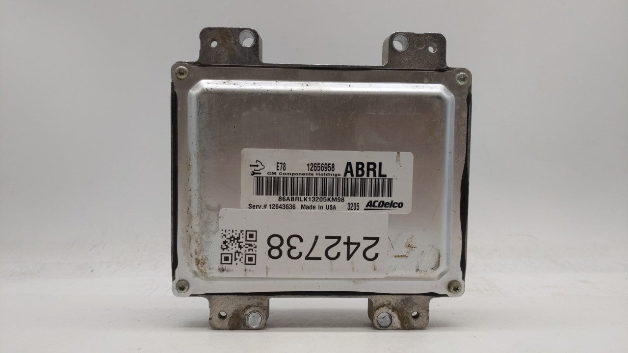 2012-2016 Chevrolet Cruze PCM Engine Computer ECU ECM PCU OEM P/N:12669749 12662593 Fits 2011 2012 2013 2014 2015 2016 OEM Used Auto Parts - Oemusedautoparts1.com