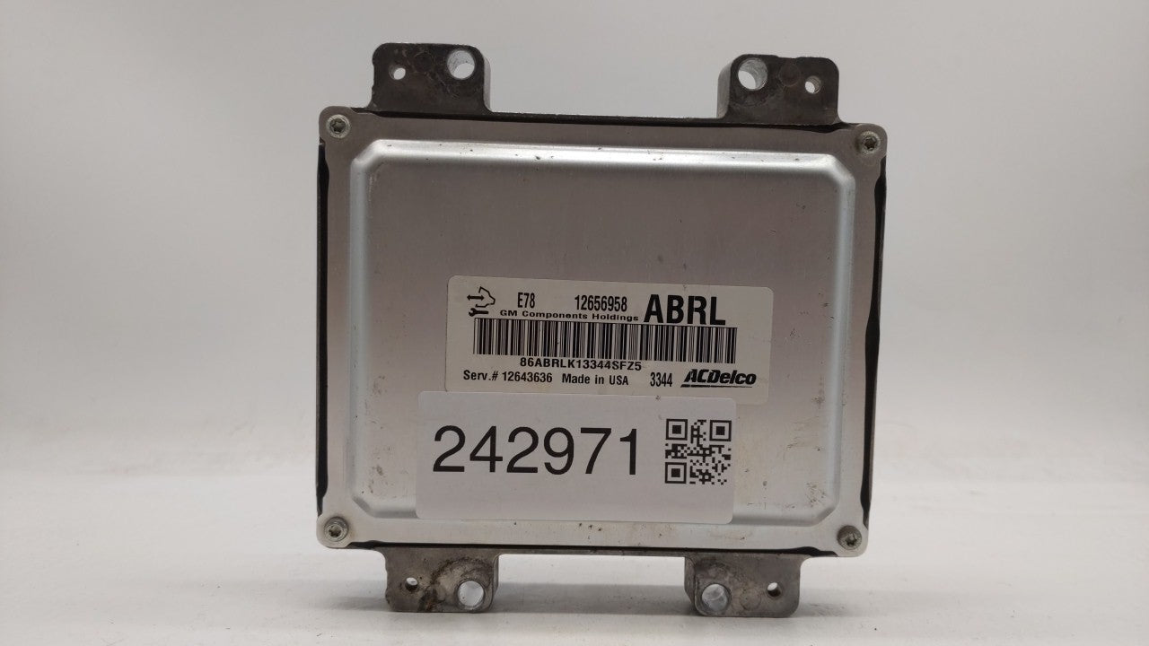 2013-2016 Buick Encore PCM Engine Computer ECU ECM PCU OEM P/N:12669749 12662593 Fits 2011 2012 2013 2014 2015 2016 OEM Used Auto Parts - Oemusedautoparts1.com