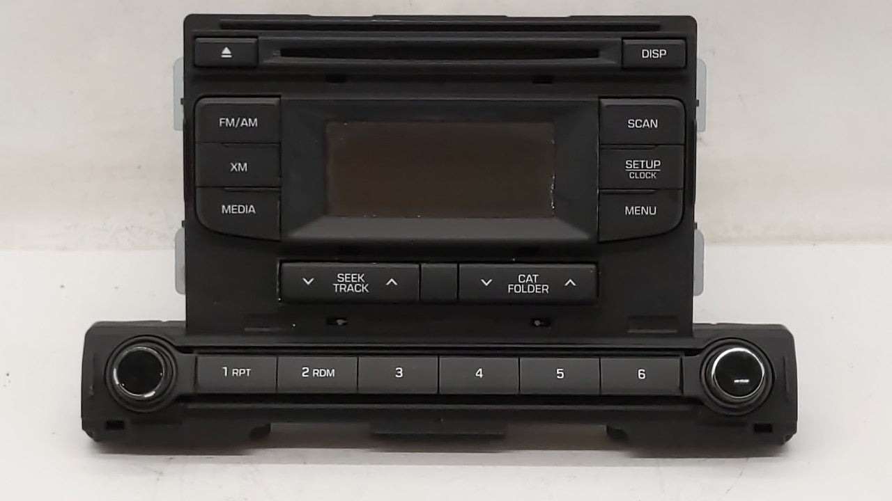 2017-2018 Hyundai Elantra Radio AM FM Cd Player Receiver Replacement P/N:96170-F2100UAT Fits 2017 2018 OEM Used Auto Parts - Oemusedautoparts1.com