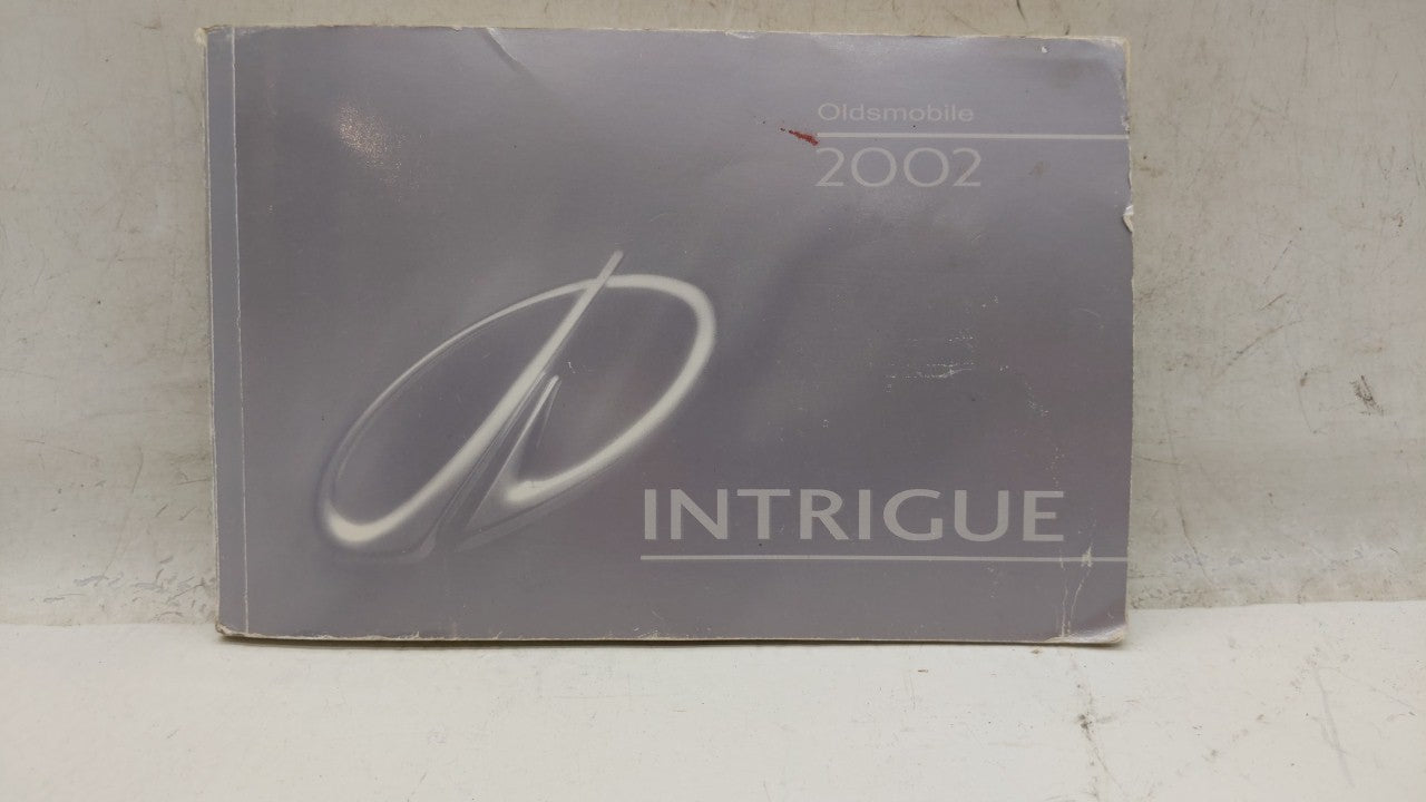 2002 Oldsmobile Intrigue Owners Manual Book Guide OEM Used Auto Parts - Oemusedautoparts1.com