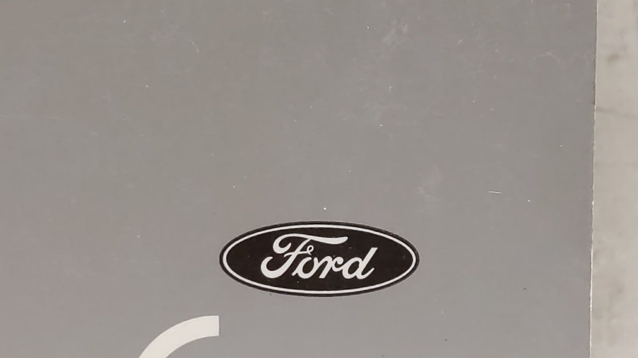 2003 Ford Focus Owners Manual Book Guide OEM Used Auto Parts - Oemusedautoparts1.com