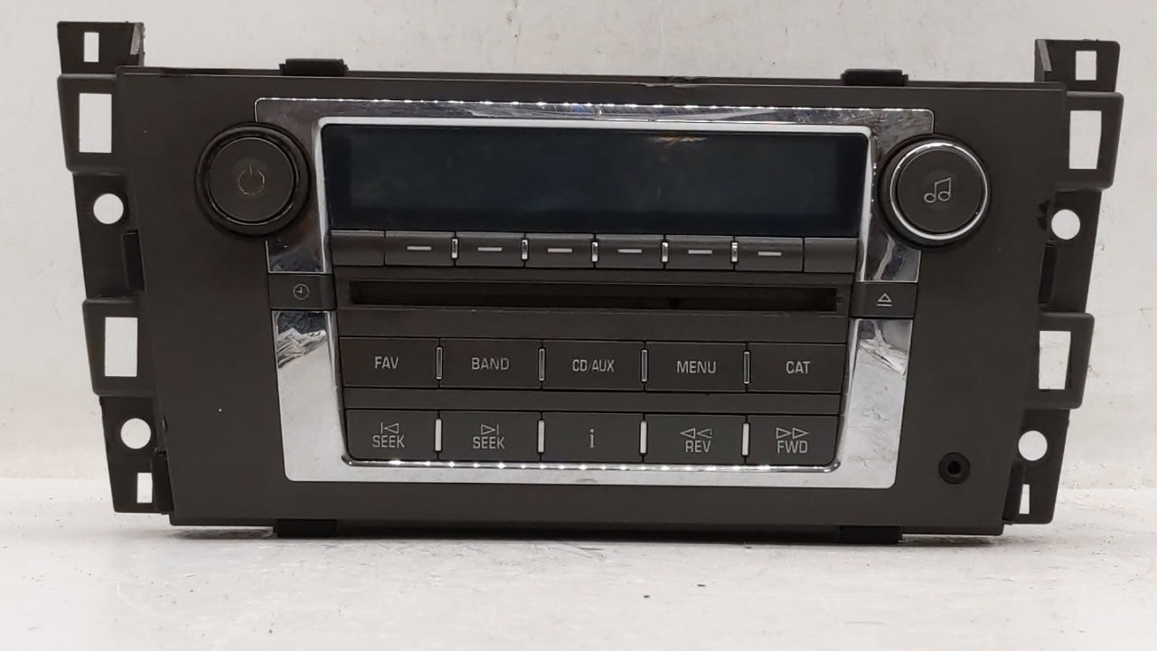 2008-2011 Cadillac Dts Radio AM FM Cd Player Receiver Replacement P/N:25818943 25849388 Fits 2008 2009 2010 2011 OEM Used Auto Parts - Oemusedautoparts1.com