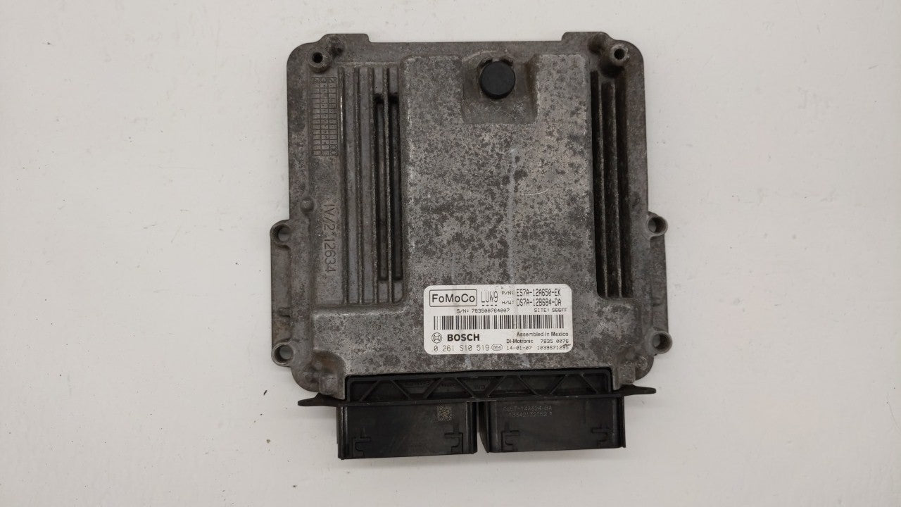 2014-2016 Ford Fusion PCM Engine Computer ECU ECM PCU OEM P/N:ES7A-12A650-EK ES7A-12A650-AL Fits 2014 2015 2016 OEM Used Auto Parts - Oemusedautoparts1.com