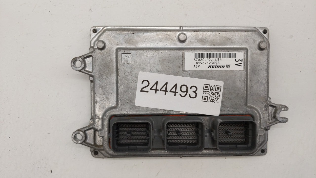 2014-2015 Honda Civic PCM Engine Computer ECU ECM PCU OEM P/N:37820-R2J-L54 37820-R2J-L55 Fits 2014 2015 OEM Used Auto Parts - Oemusedautoparts1.com