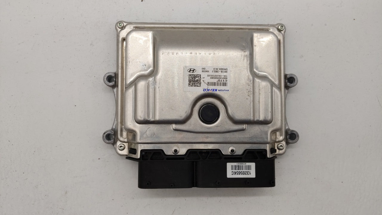 2018-2019 Hyundai Kona PCM Engine Computer ECU ECM PCU OEM P/N:39118-2BCL1 Fits 2018 2019 OEM Used Auto Parts - Oemusedautoparts1.com