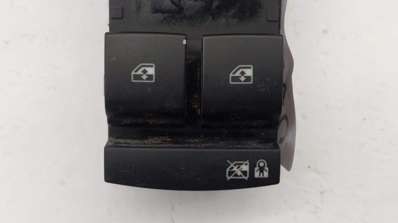 2013 Chevrolet Malibu Master Power Window Switch Replacement Driver Side Left P/N:20917580 22823883 Fits 2011 2012 OEM Used Auto Parts - Oemusedautoparts1.com