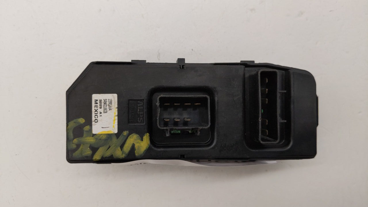 2010-2012 Chevrolet Malibu Master Power Window Switch Replacement Driver Side Left P/N:15902664 20952783 Fits 2010 2011 2012 OEM Used Auto Parts - Oemusedautoparts1.com