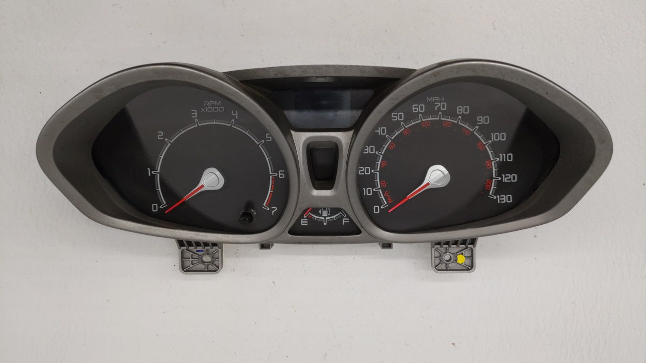 2011 Ford Fiesta Instrument Cluster Speedometer Gauges P/N:AE8T-10849-GG Fits OEM Used Auto Parts - Oemusedautoparts1.com