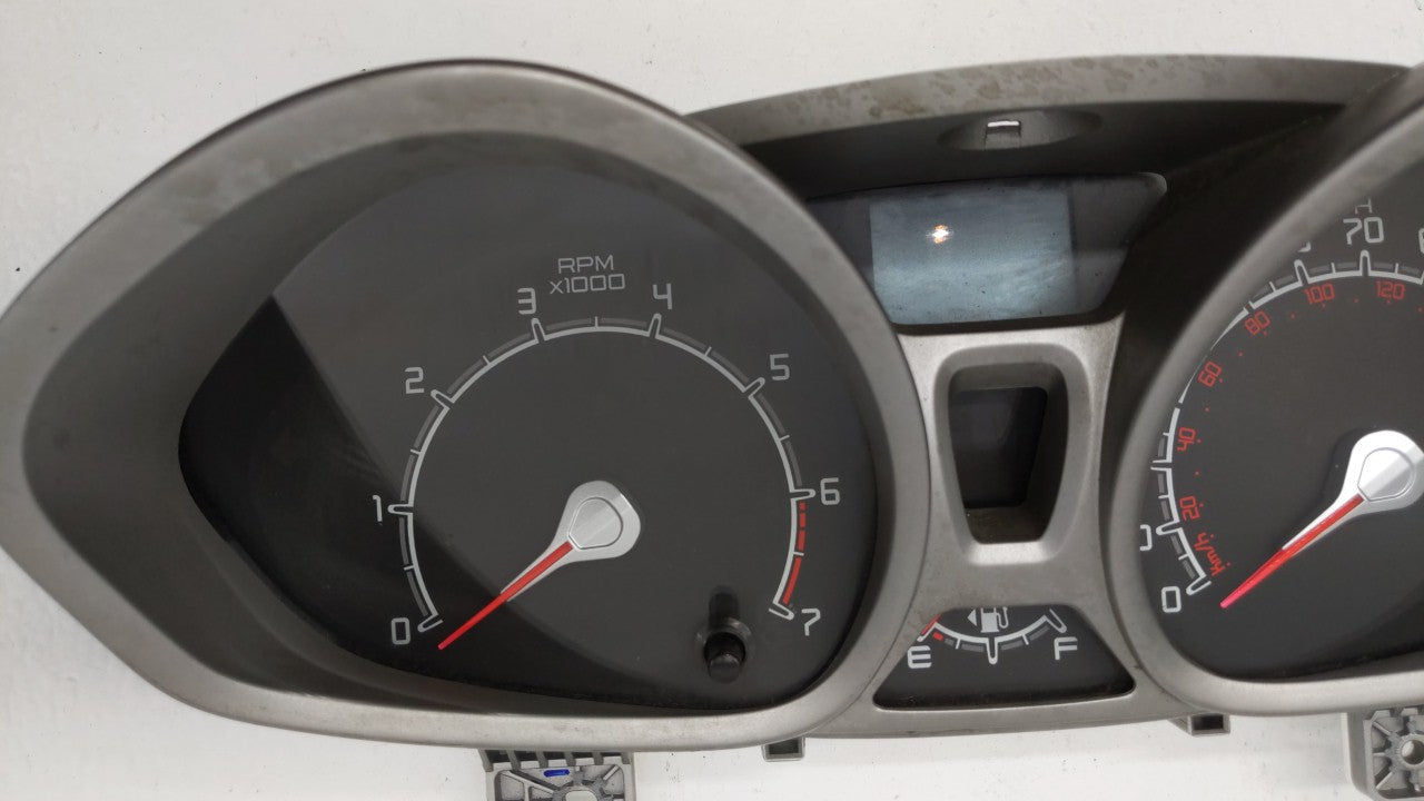 2011 Ford Fiesta Instrument Cluster Speedometer Gauges P/N:AE8T-10849-GG Fits OEM Used Auto Parts - Oemusedautoparts1.com