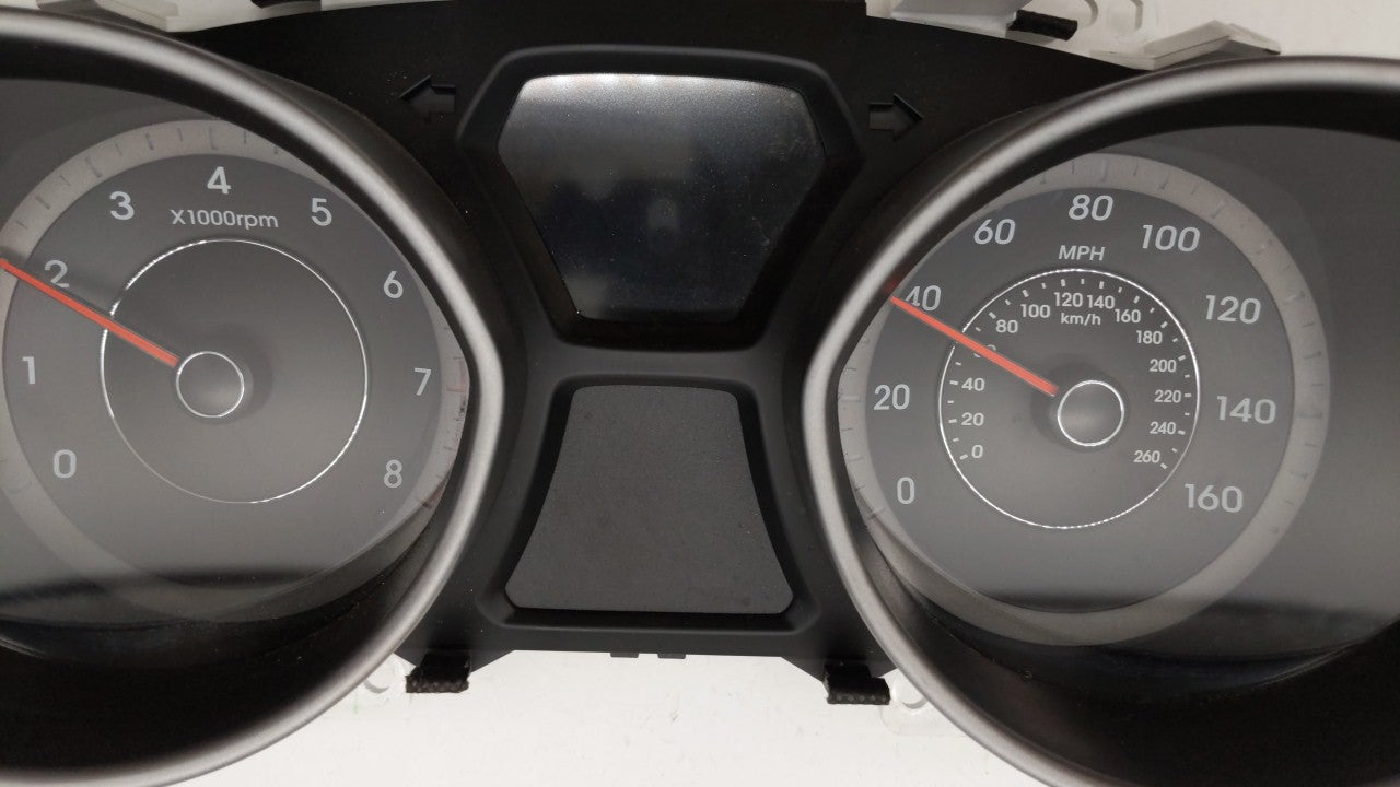 2014-2016 Hyundai Elantra Instrument Cluster Speedometer Gauges P/N:94004-3X240 Fits 2014 2015 2016 OEM Used Auto Parts - Oemusedautoparts1.com