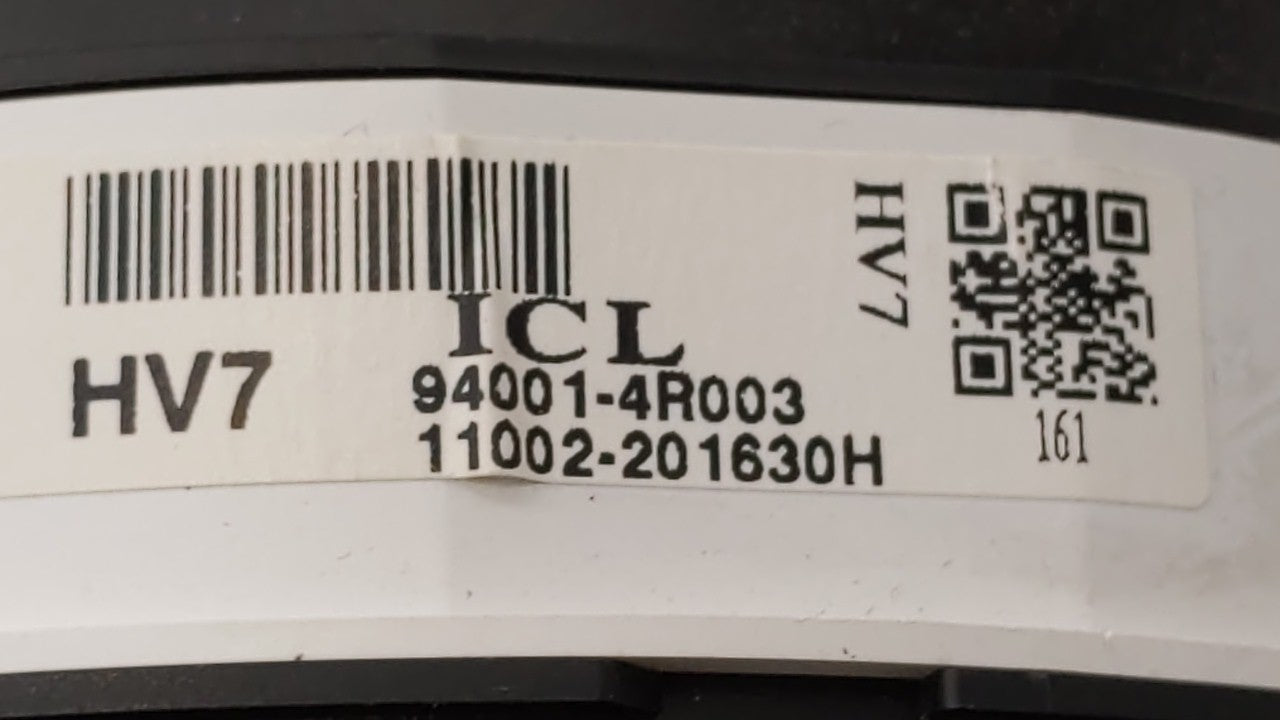 2011-2015 Hyundai Sonata Instrument Cluster Speedometer Gauges P/N:94001-4R000 94001-4R003 Fits 2011 2012 2013 2014 2015 OEM Used Auto Parts - Oemusedautoparts1.com