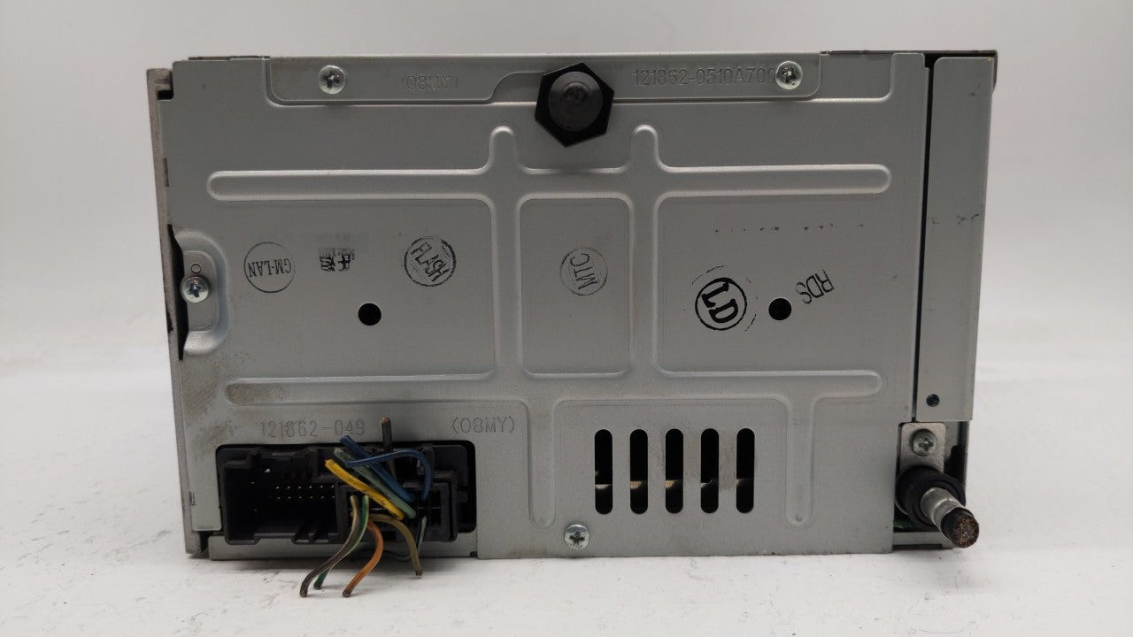 2008 Saturn Vue Radio AM FM Cd Player Receiver Replacement P/N:25956992 25866724 Fits OEM Used Auto Parts - Oemusedautoparts1.com