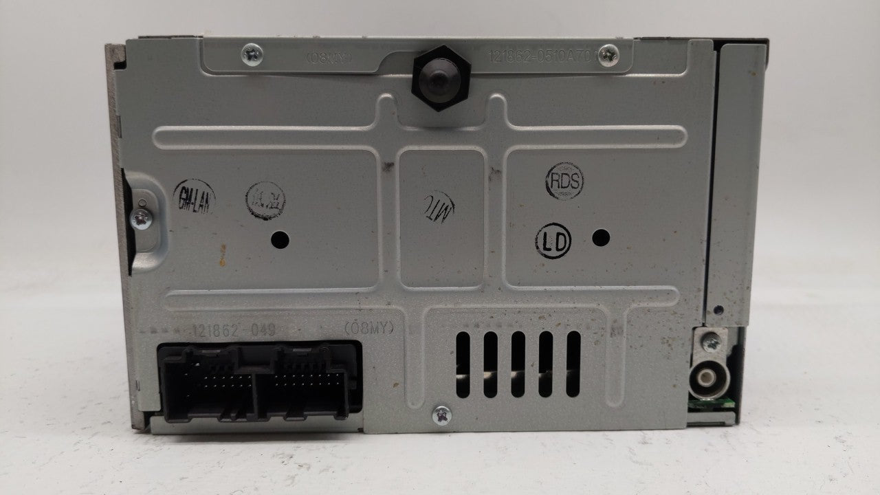 2008 Saturn Vue Radio AM FM Cd Player Receiver Replacement P/N:25956992 25866724 Fits OEM Used Auto Parts - Oemusedautoparts1.com