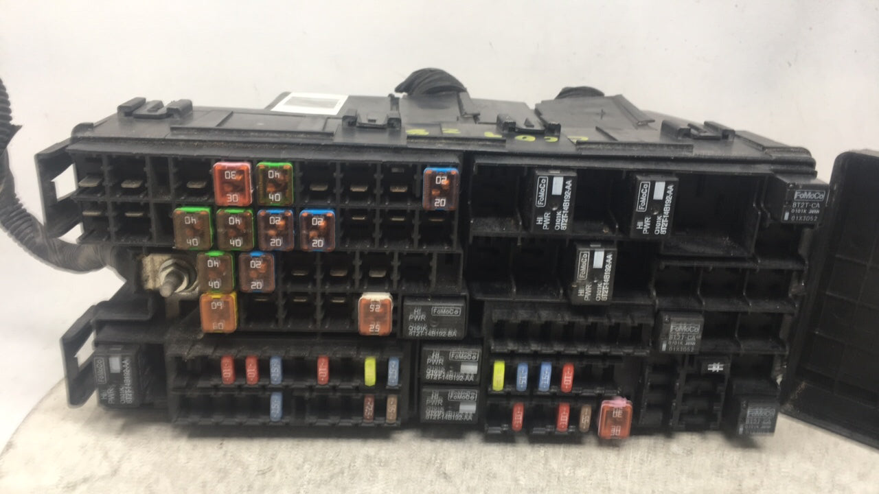 2012-2014 Ford Edge Fusebox Fuse Box Panel Relay Module P/N:CT4T-14290-LF Fits 2012 2013 2014 OEM Used Auto Parts - Oemusedautoparts1.com