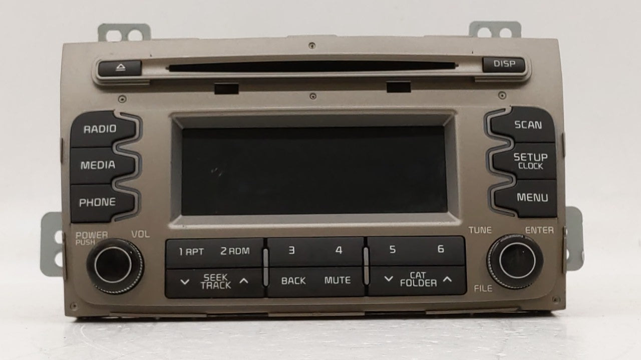 2014-2016 Kia Sportage Radio AM FM Cd Player Receiver Replacement P/N:96150-3W160DC9 Fits 2014 2015 2016 OEM Used Auto Parts - Oemusedautoparts1.com