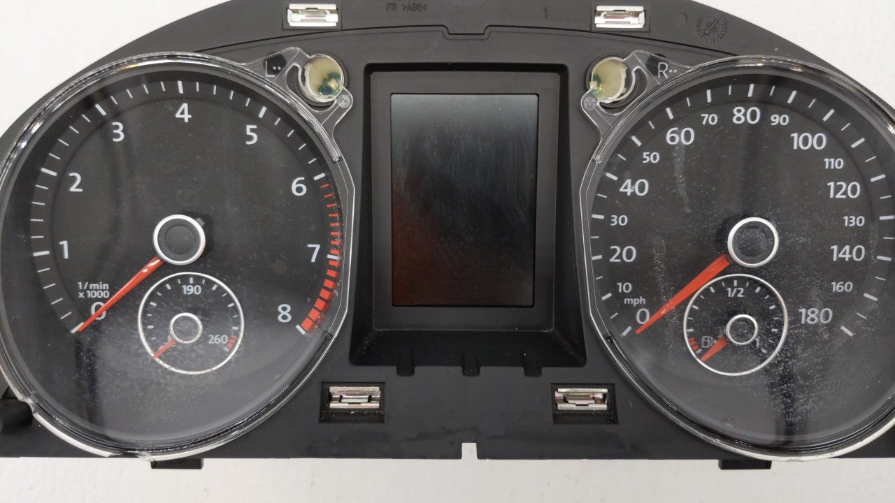 2009-2010 Volkswagen Cc Instrument Cluster Speedometer Gauges P/N:3C8 920 970J 3C8 920 970T Fits 2009 2010 OEM Used Auto Parts - Oemusedautoparts1.com
