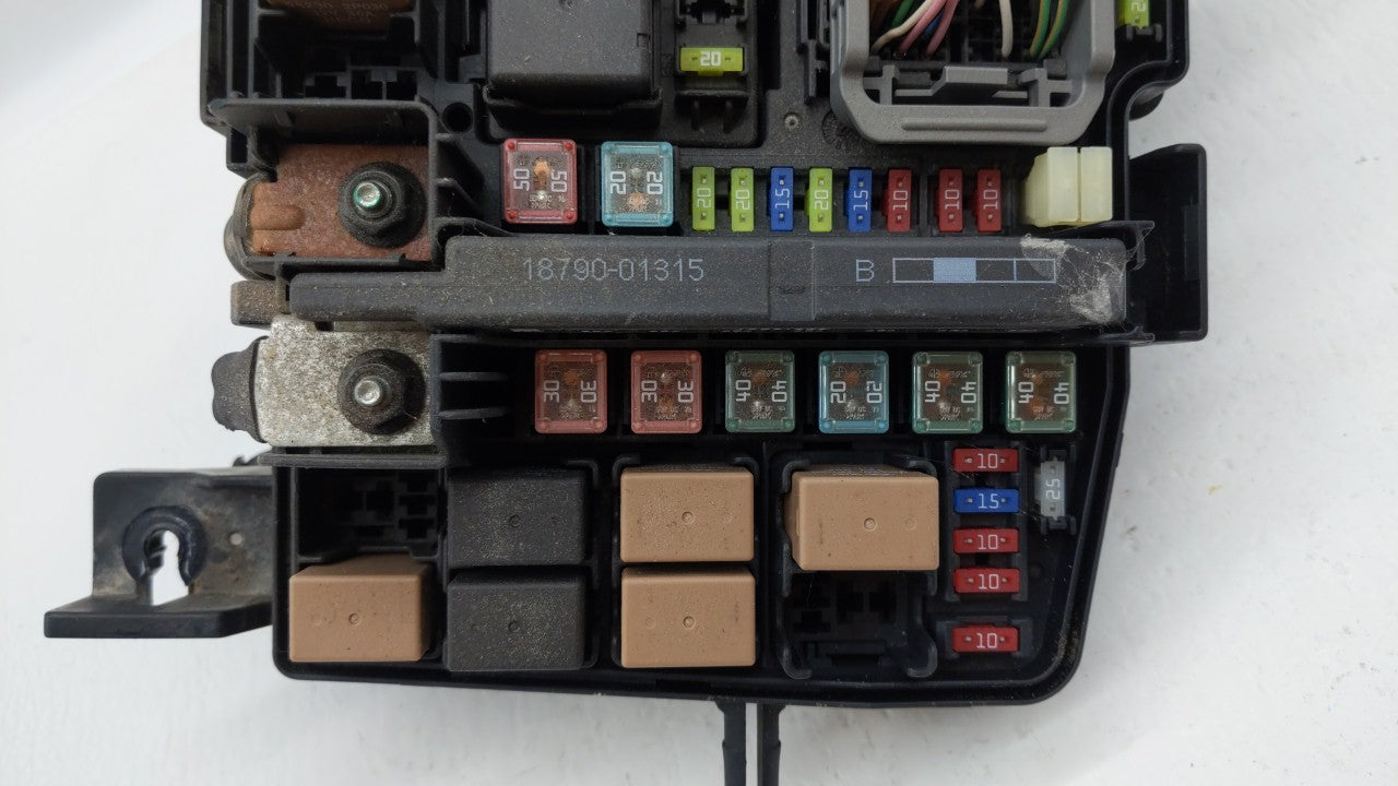 2013-2015 Hyundai Sonata Fusebox Fuse Box Panel Relay Module Fits 2013 2014 2015 OEM Used Auto Parts - Oemusedautoparts1.com