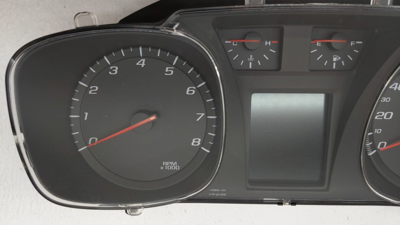 2010 Chevrolet Equinox Instrument Cluster Speedometer Gauges P/N:20919738 20903929 Fits OEM Used Auto Parts - Oemusedautoparts1.com