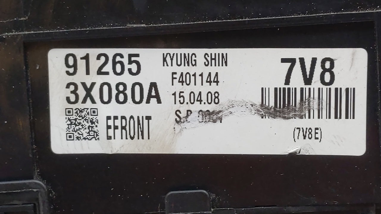2014-2016 Hyundai Elantra Fusebox Fuse Box Panel Relay Module P/N:91265-3X080 91950-3X510 Fits 2014 2015 2016 OEM Used Auto Parts - Oemusedautoparts1.com