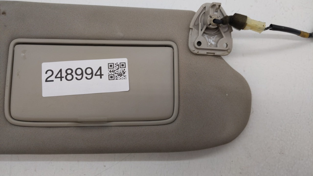 2013-2018 Nissan Altima Sun Visor Shade Replacement Passenger Right Mirror Fits 2013 2014 2015 2016 2017 2018 OEM Used Auto Parts - Oemusedautoparts1.com