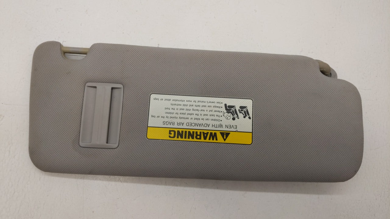 2015-2019 Hyundai Sonata Driver Sun Visor Mirror Left Sunvisor Gray 249041 - Oemusedautoparts1.com