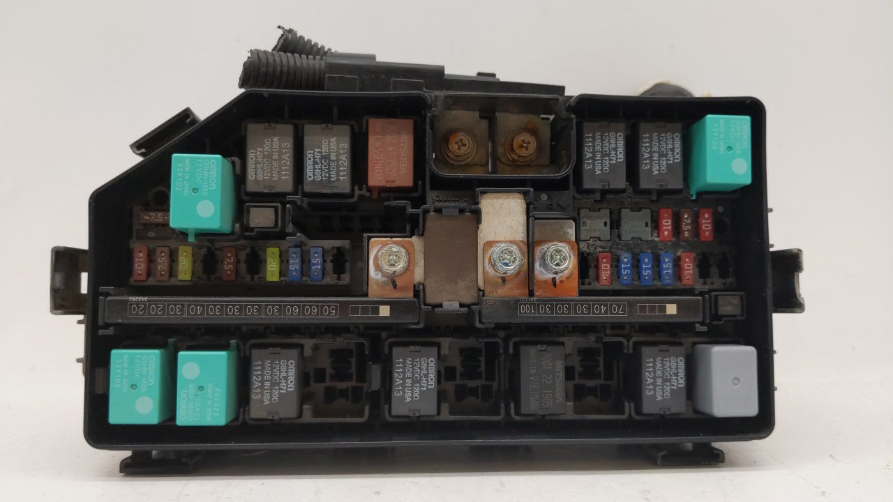 2012-2015 Honda Civic Fusebox Fuse Box Panel Relay Module P/N:TR0 A012 A0 Fits 2012 2013 2014 2015 OEM Used Auto Parts - Oemusedautoparts1.com