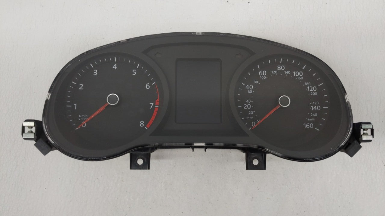 2015-2017 Volkswagen Jetta Instrument Cluster Speedometer Gauges P/N:5C6920954B 5C6 920 954 B Fits 2015 2016 2017 OEM Used Auto Parts - Oemusedautoparts1.com