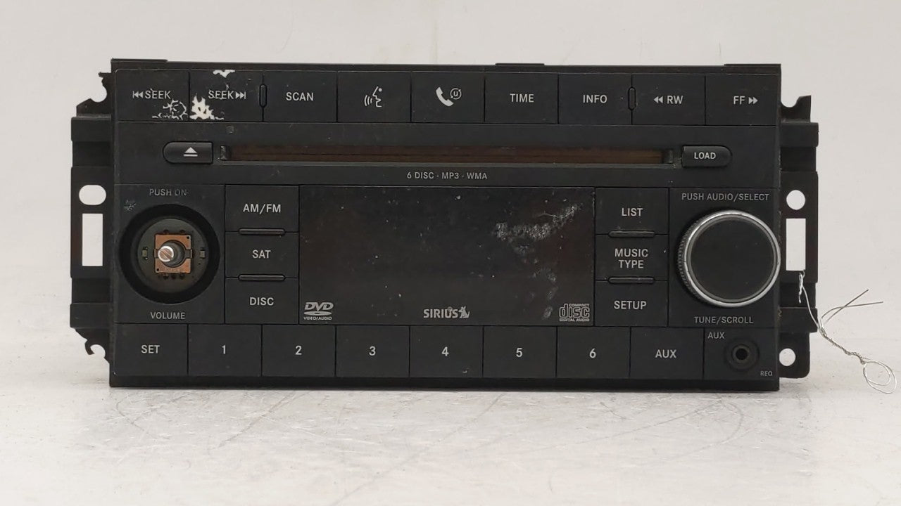 2008-2010 Dodge Avenger Radio AM FM Cd Player Receiver Replacement P/N:05064922AD 05064922AF Fits 2007 2008 2009 2010 2011 OEM Used Auto Parts - Oemusedautoparts1.com