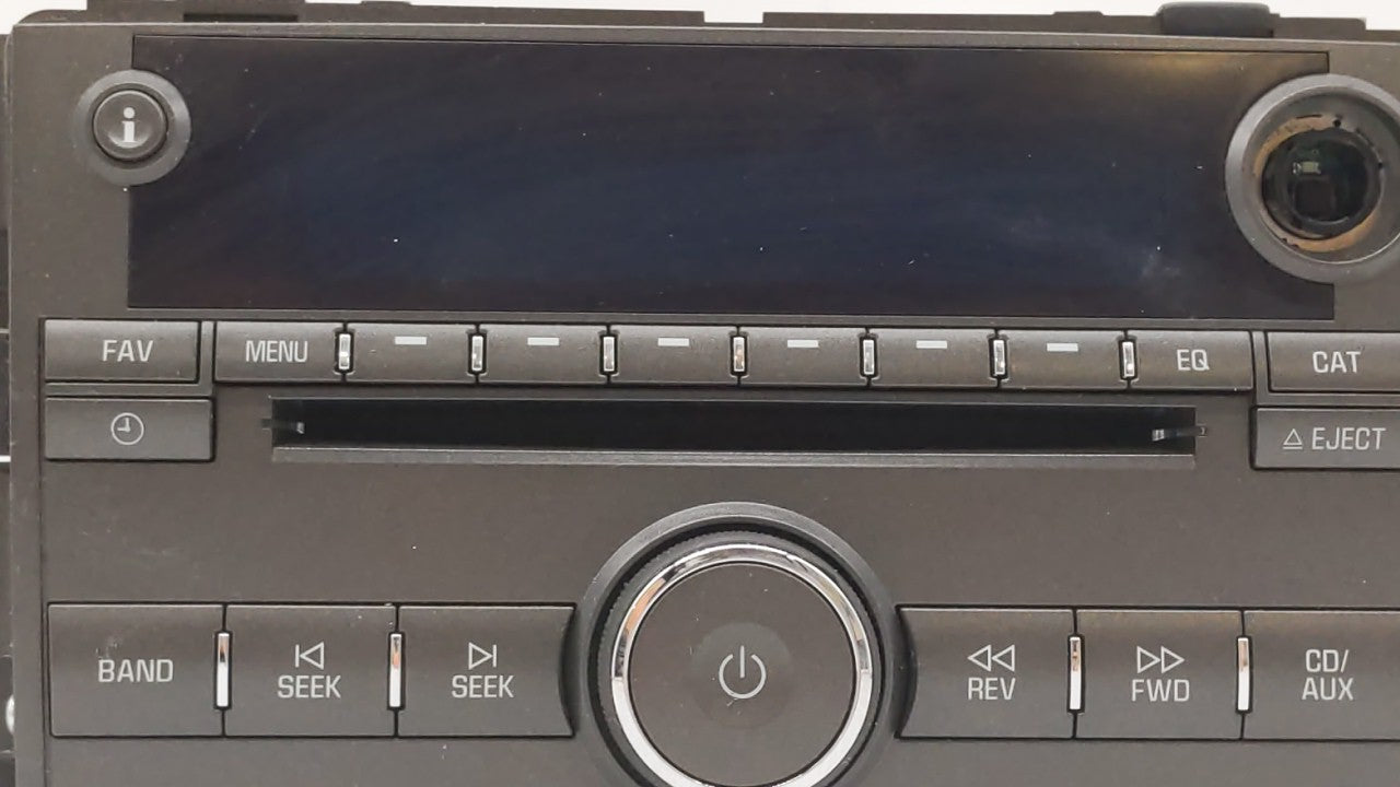 2007 Buick Lucerne Radio AM FM Cd Player Receiver Replacement P/N:15797875 25776333 Fits OEM Used Auto Parts - Oemusedautoparts1.com
