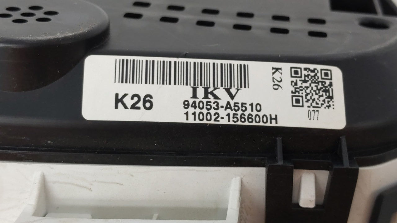 2013-2015 Hyundai Elantra Gt Instrument Cluster Speedometer Gauges P/N:94053-A5511 94053-A5510 Fits 2013 2014 2015 OEM Used Auto Parts - Oemusedautoparts1.com