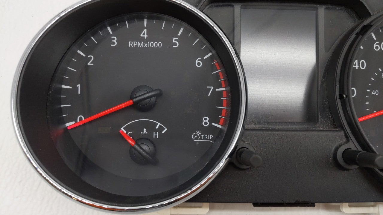 2012-2015 Nissan Rogue Instrument Cluster Speedometer Gauges P/N:24810 1VX0A 24810 1VX5C Fits 2012 2013 2014 2015 OEM Used Auto Parts - Oemusedautoparts1.com