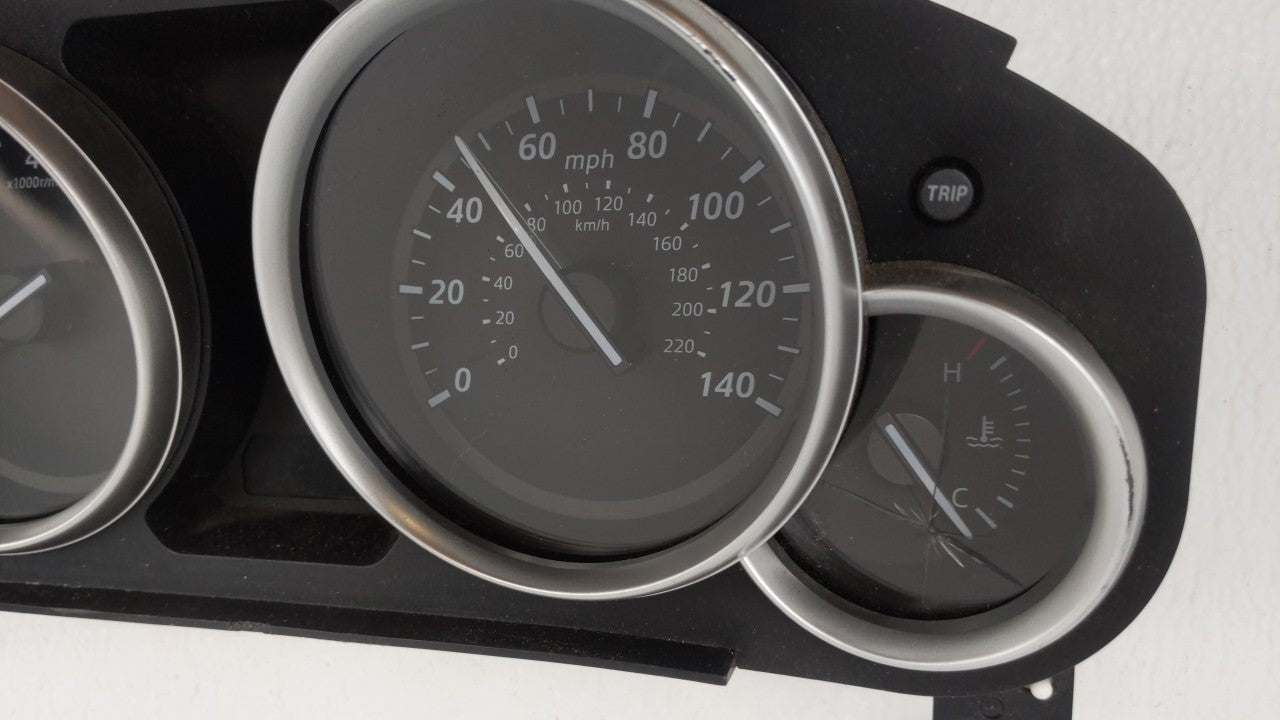 2013-2014 Mazda Cx-9 Instrument Cluster Speedometer Gauges Fits 2013 2014 OEM Used Auto Parts - Oemusedautoparts1.com